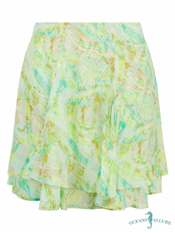 Indy Basilisk Print Skirt