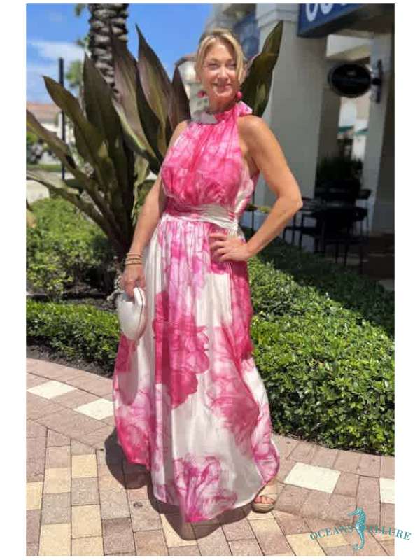 The Bloom Edit Silk Maxi