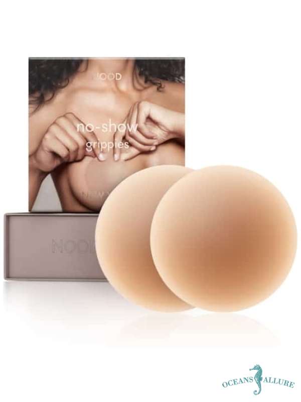No Show Grippies 3in - Soft Tan